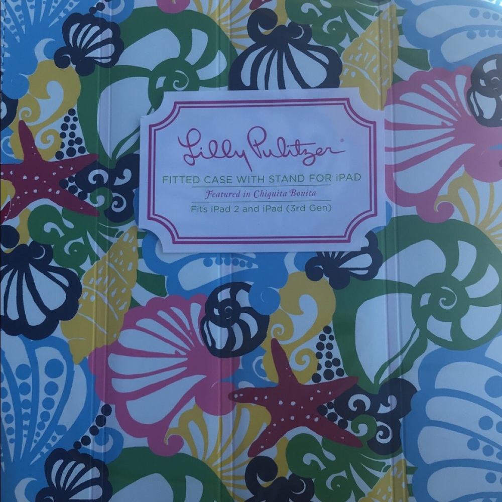 Lilly Pulitzer iPad case in Chiquita Bonita
